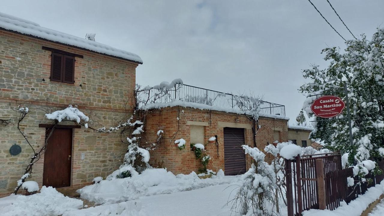 Casale San Martino Agriturismo Bio Sant'Angelo in Pontano Extérieur photo